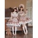 Mademoiselle Pearl Striped Maiden Blouse JSKs and OPs(Reservation/2 Colours/Full Payment Without Shipping)